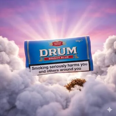 Drum Bright Blue Tobacco