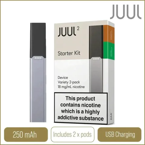 JUUL2 Starter Kit with 2 Pods